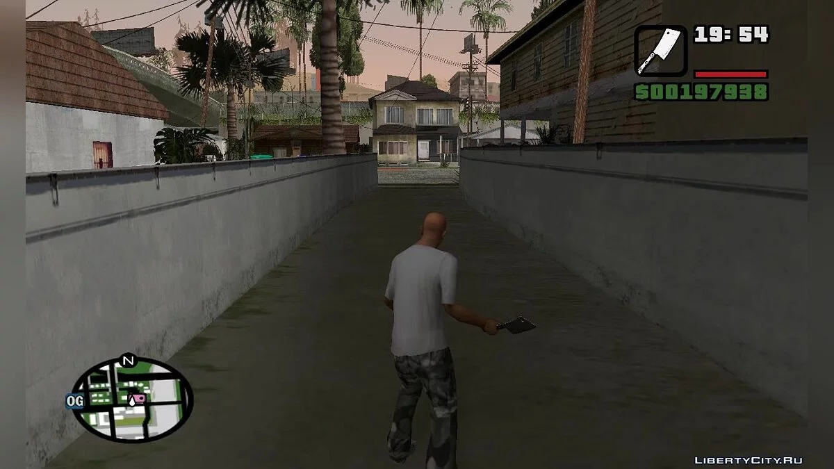 Нож мясника DEXTER для GTA San Andreas / GTA San Andreas