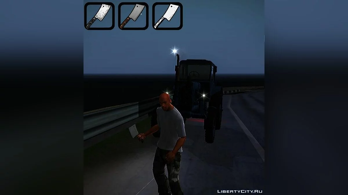 Нож мясника DEXTER для GTA San Andreas / GTA San Andreas