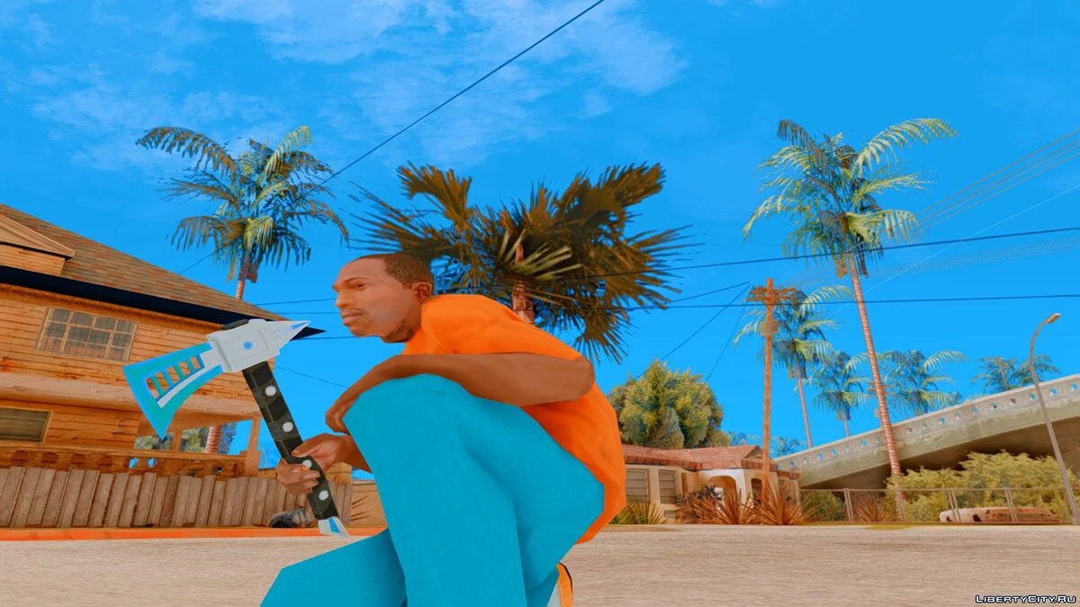Scifi Axe / GTA San Andreas