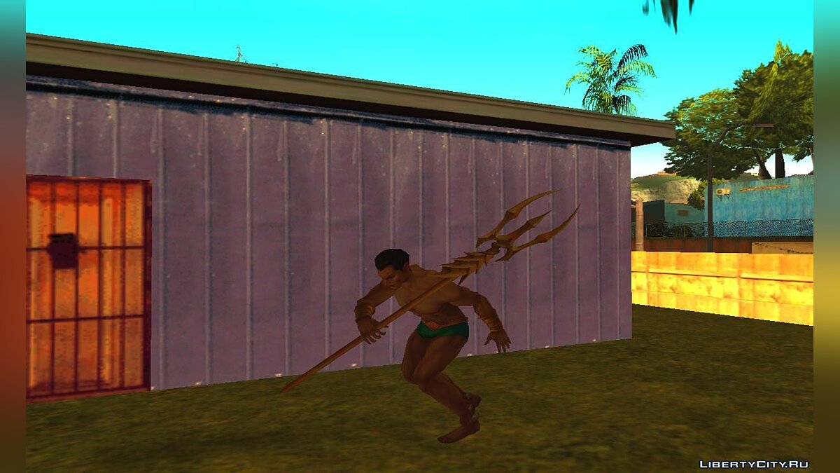 Трезубец Немора (MARVEL: Future Fight) для GTA San Andreas - Картинка #3