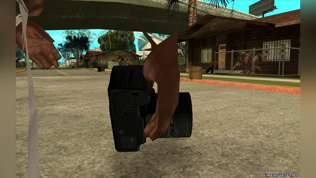 Зеркальная камера Nikon D600 / GTA San Andreas
