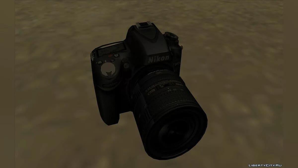 Зеркальная камера Nikon D600 / GTA San Andreas