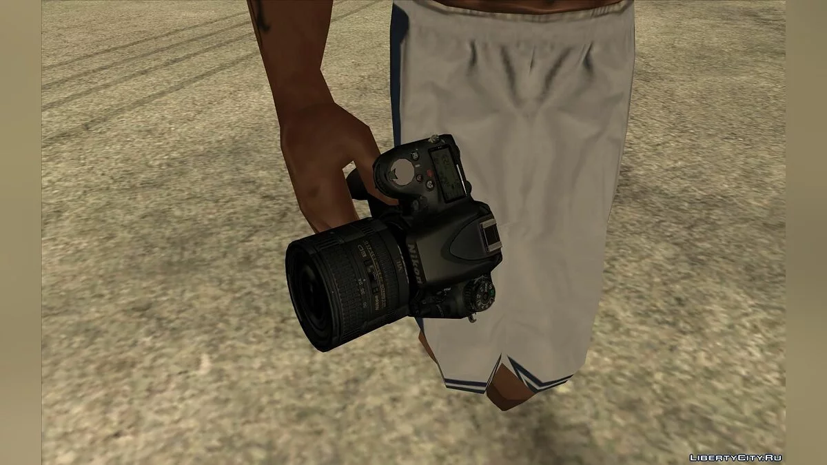 Зеркальная камера Nikon D600 / GTA San Andreas