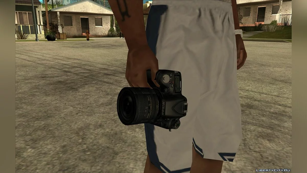 Зеркальная камера Nikon D600 / GTA San Andreas