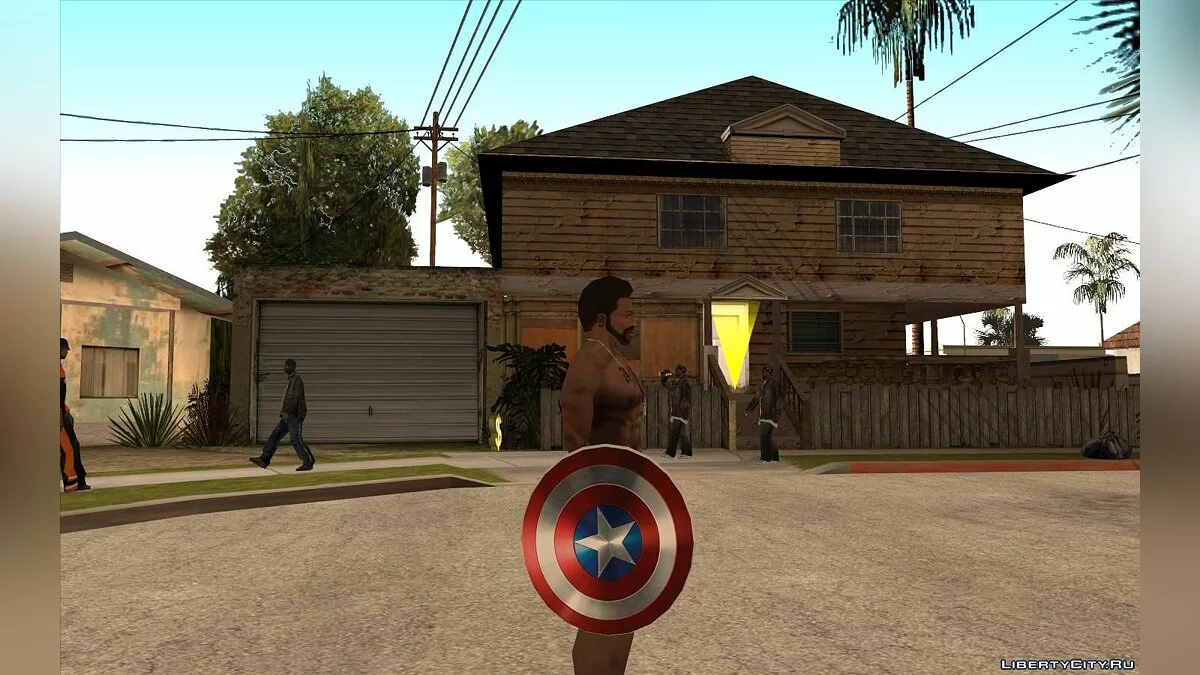 Щит Капитана Америки / GTA San Andreas