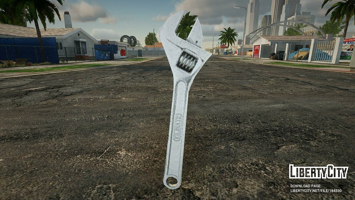 Гаечный ключ для GTA San Andreas - Картинка #1