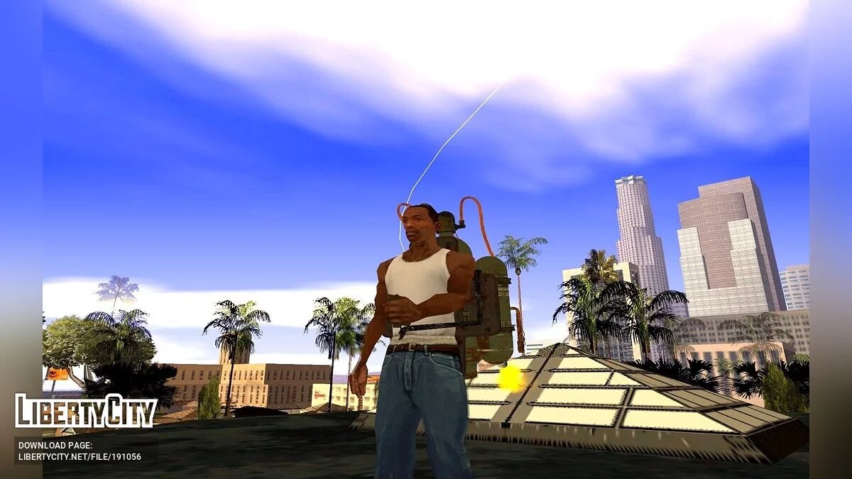 Реактивный ранец в стиле Steampunk / GTA San Andreas