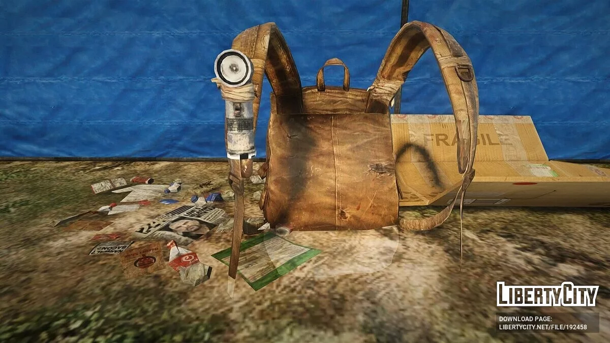 Портфель Джоэла из The Last Of Us 2 / GTA San Andreas