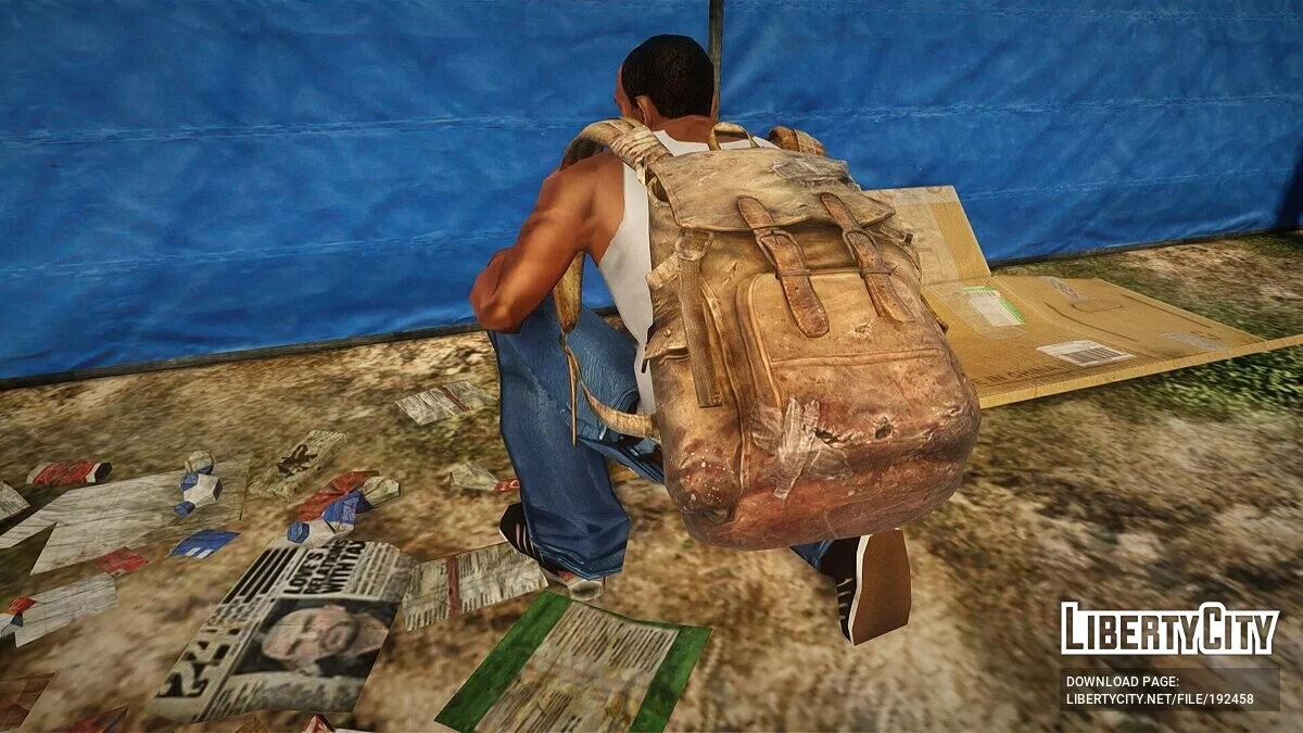 Портфель Джоэла из The Last Of Us 2 / GTA San Andreas