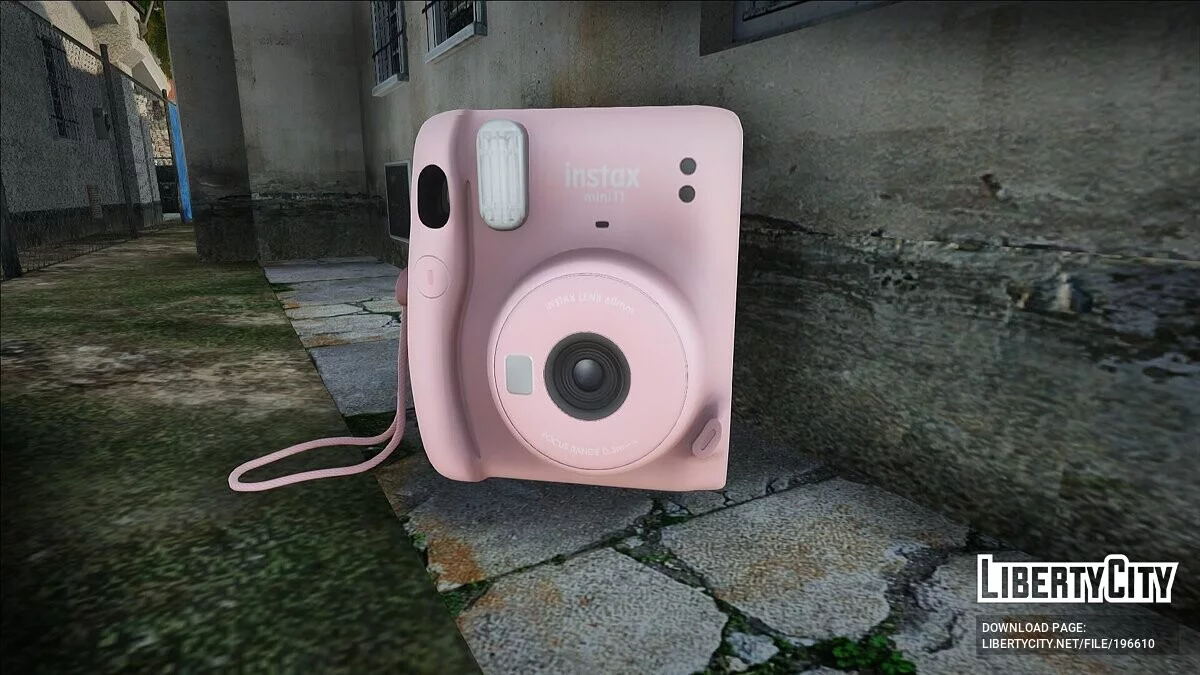 Instax Mini 11 + Полароид / GTA San Andreas