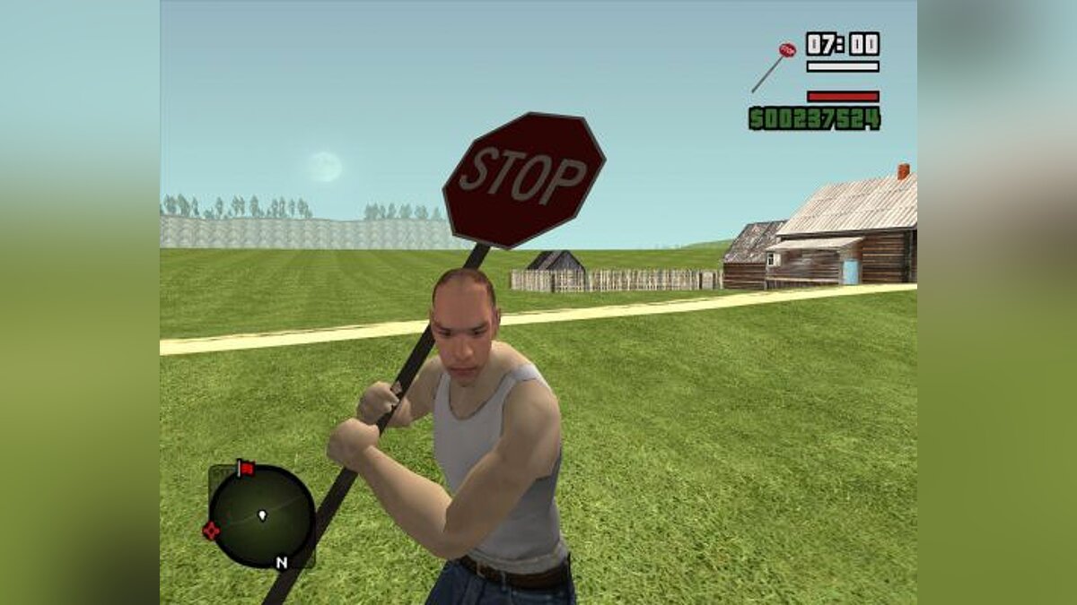 Скачать Знак STOP для GTA San Andreas