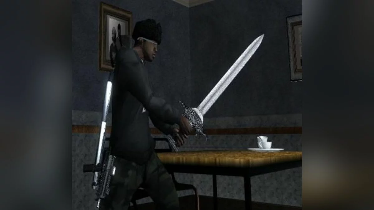 Меч от EY / GTA San Andreas