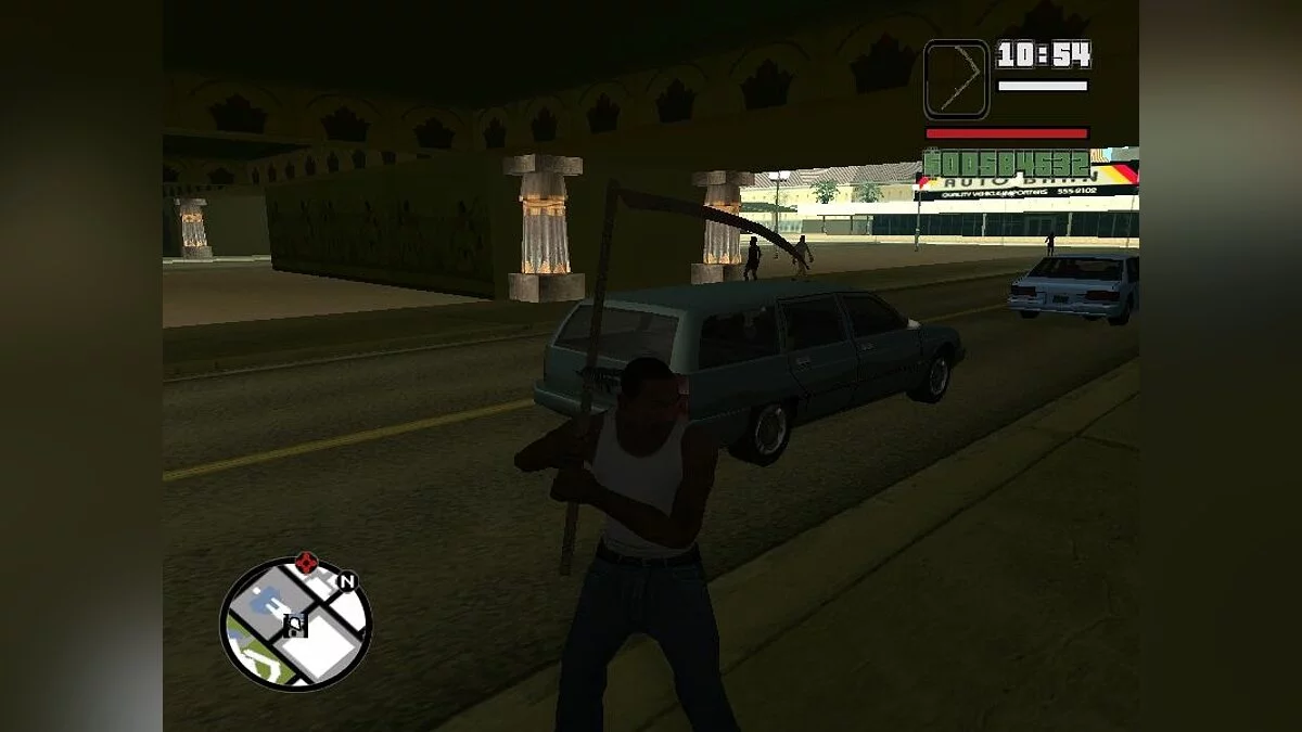 Коса / GTA San Andreas