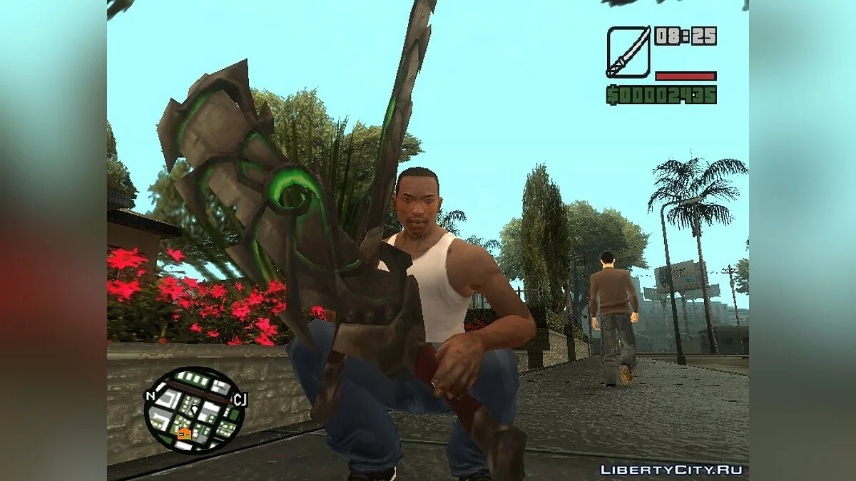 Меч из World of Warcraft / GTA San Andreas