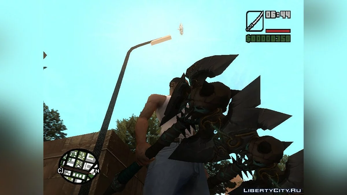 Героический топор из World of Warcraft / GTA San Andreas