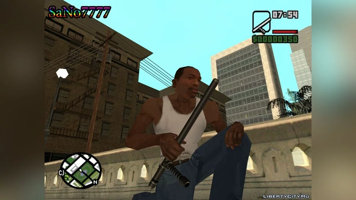 Nightstick из Saints Row 2 / GTA San Andreas
