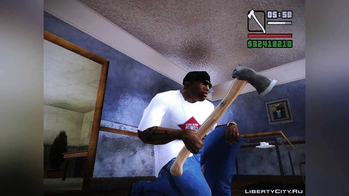 Лесной топор Forest Axe / GTA San Andreas