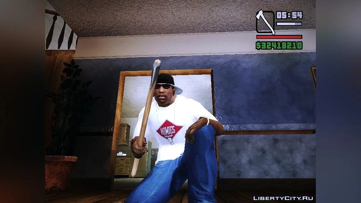 Лесной топор Forest Axe / GTA San Andreas
