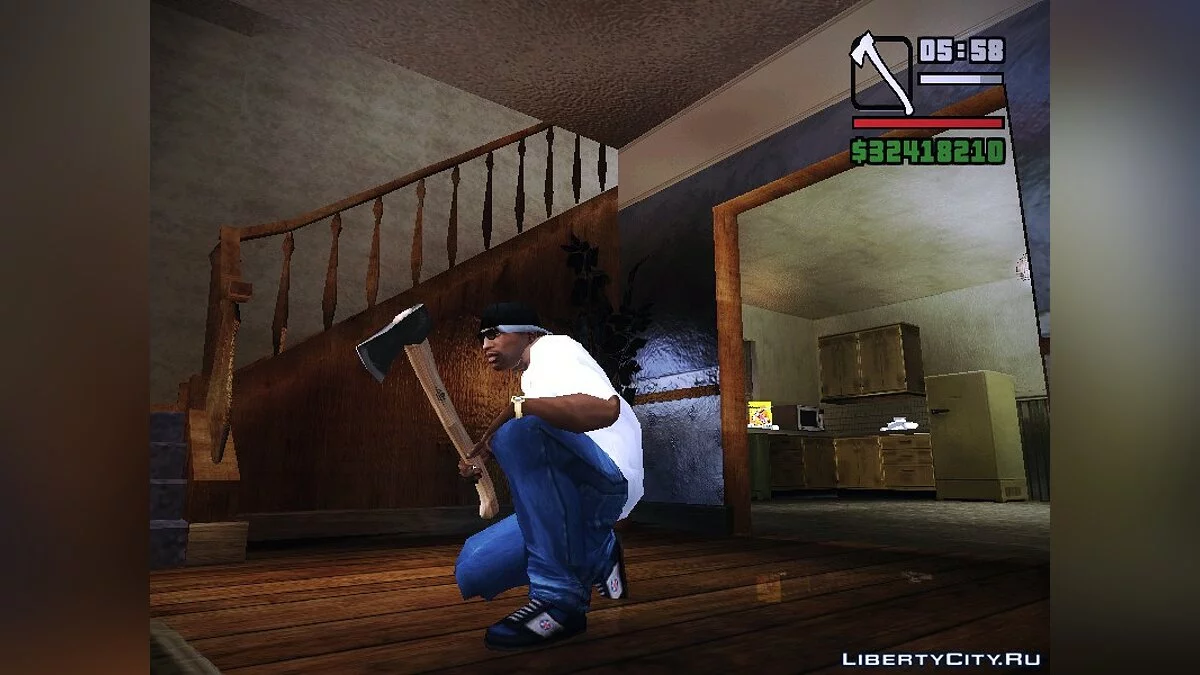 Лесной топор Forest Axe / GTA San Andreas