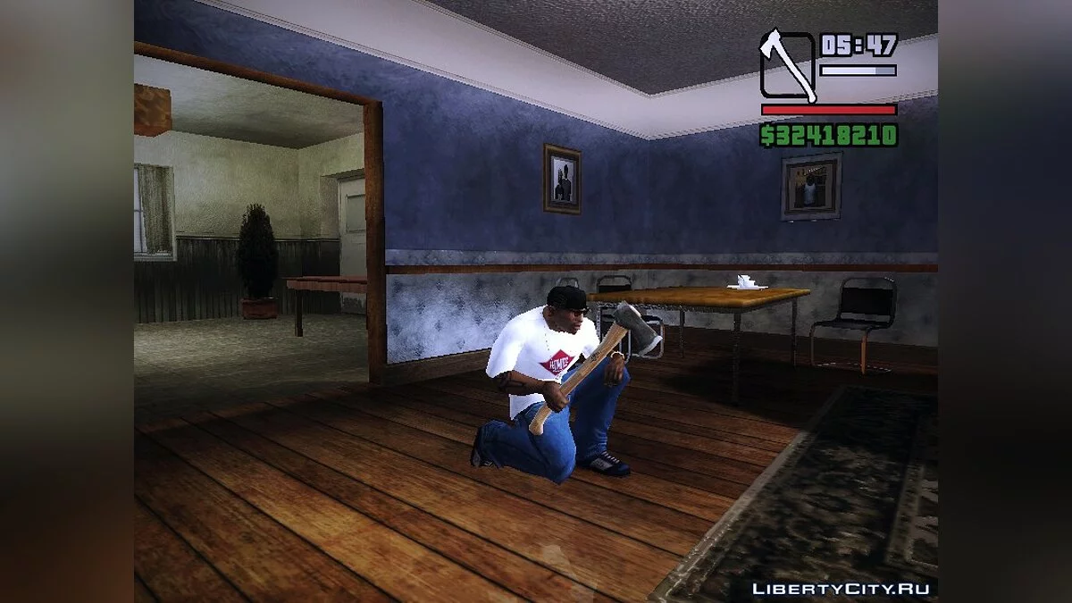 Лесной топор Forest Axe / GTA San Andreas