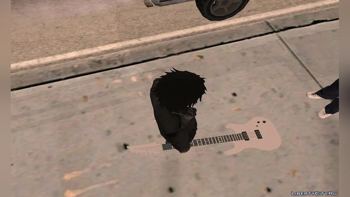 Белая Электрогитара В.Цоя / GTA San Andreas