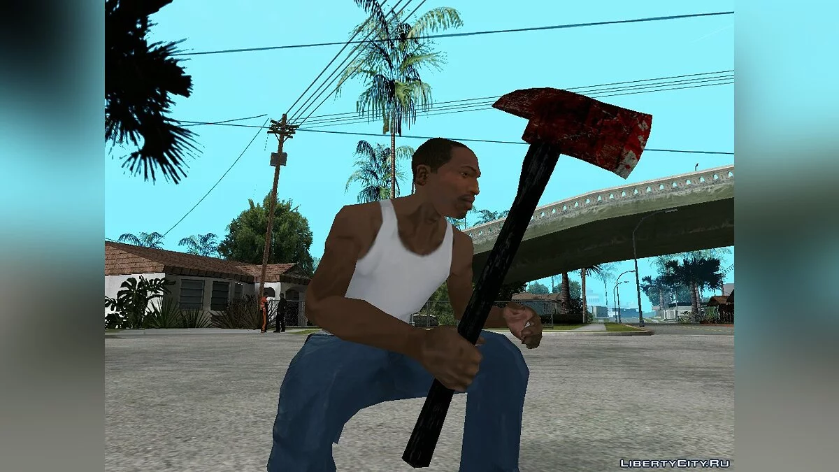 Топор из Penumbra: Black Plague / GTA San Andreas