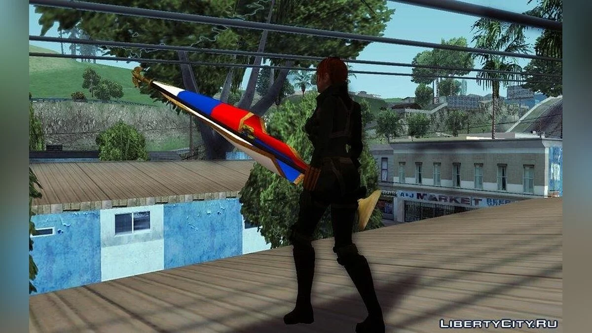 Флаг из игры «Resident evil: Operation Raccoon City» / GTA San Andreas