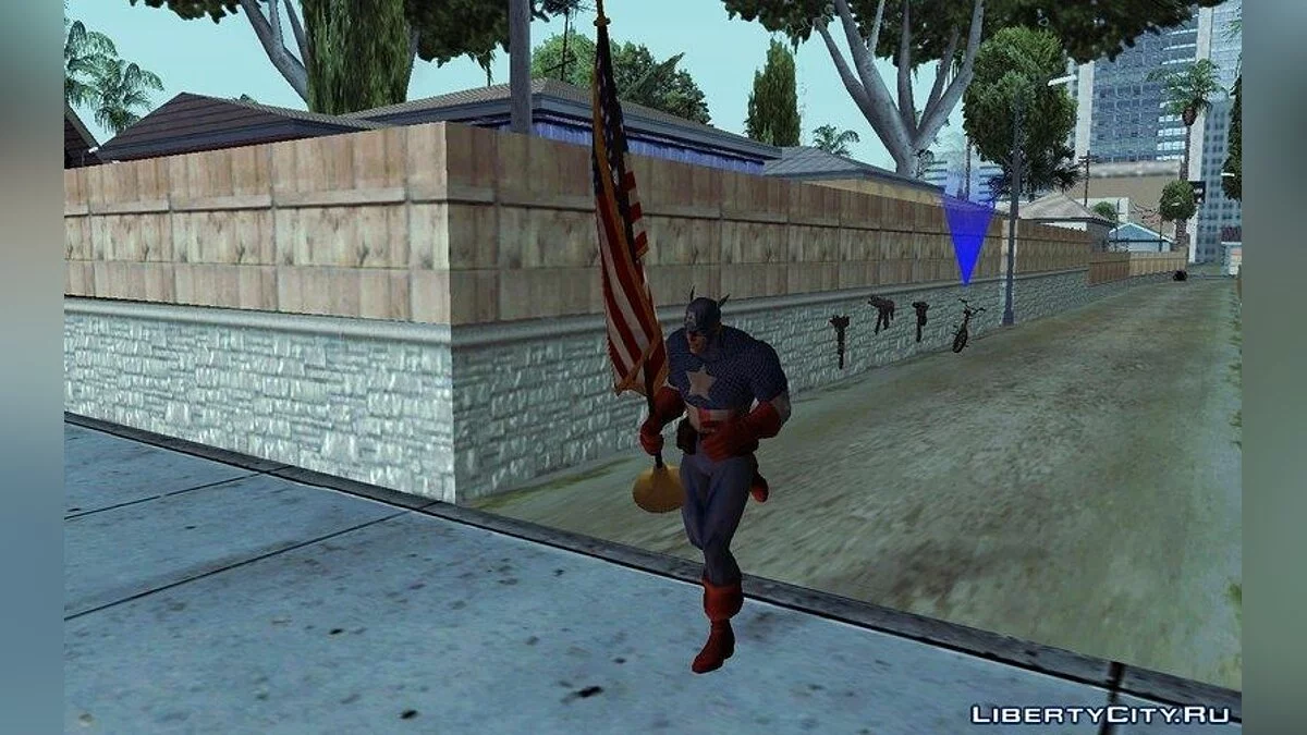 Флаг из игры «Resident evil: Operation Raccoon City» / GTA San Andreas