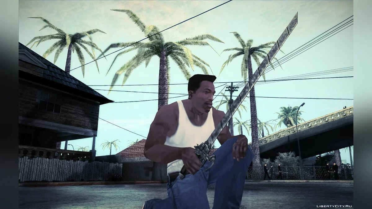Shingeki no Kyojin Sword / GTA San Andreas