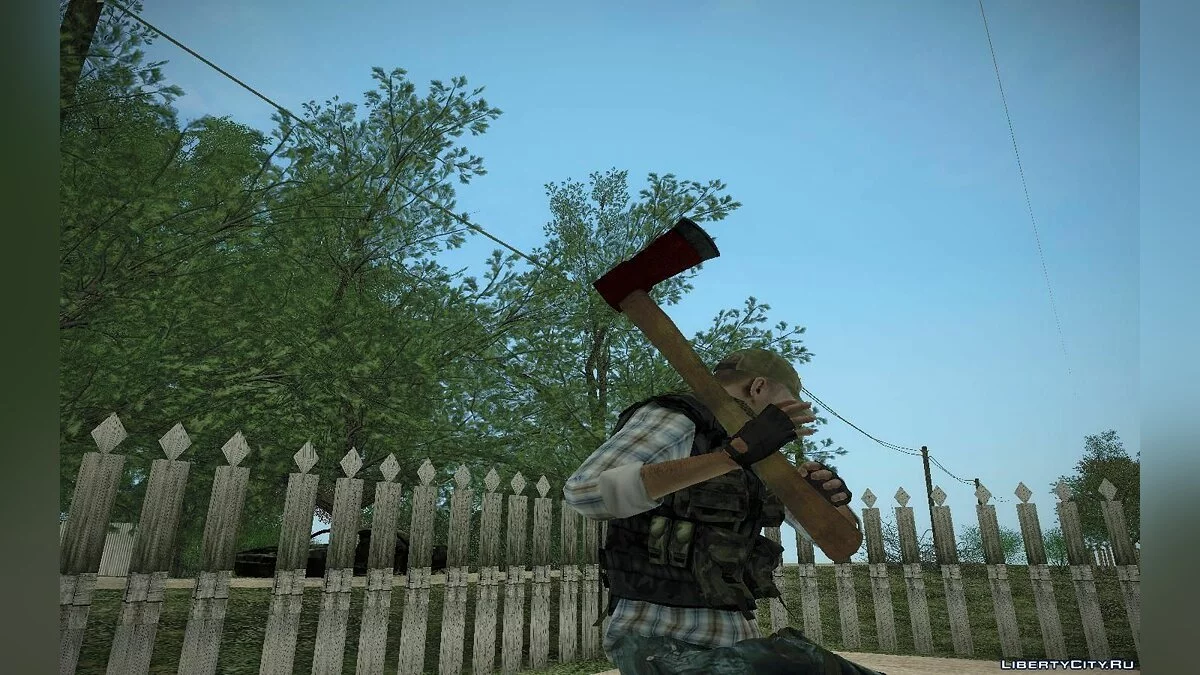 Топор из DayZ / GTA San Andreas