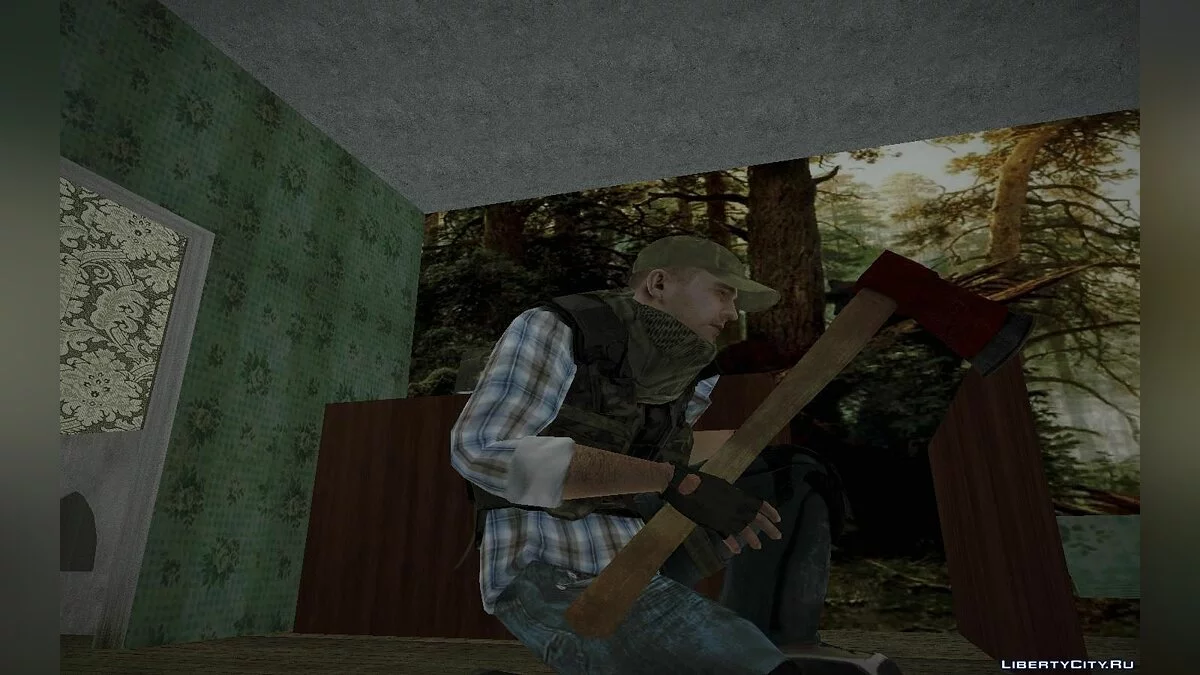 Топор из DayZ / GTA San Andreas