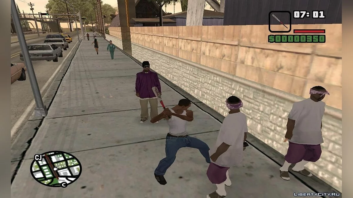 Алюминиевая бита / GTA San Andreas