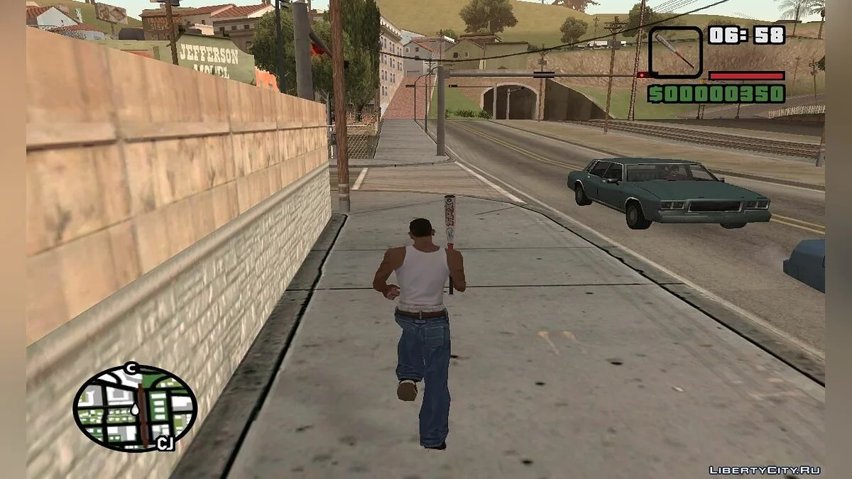Алюминиевая бита / GTA San Andreas