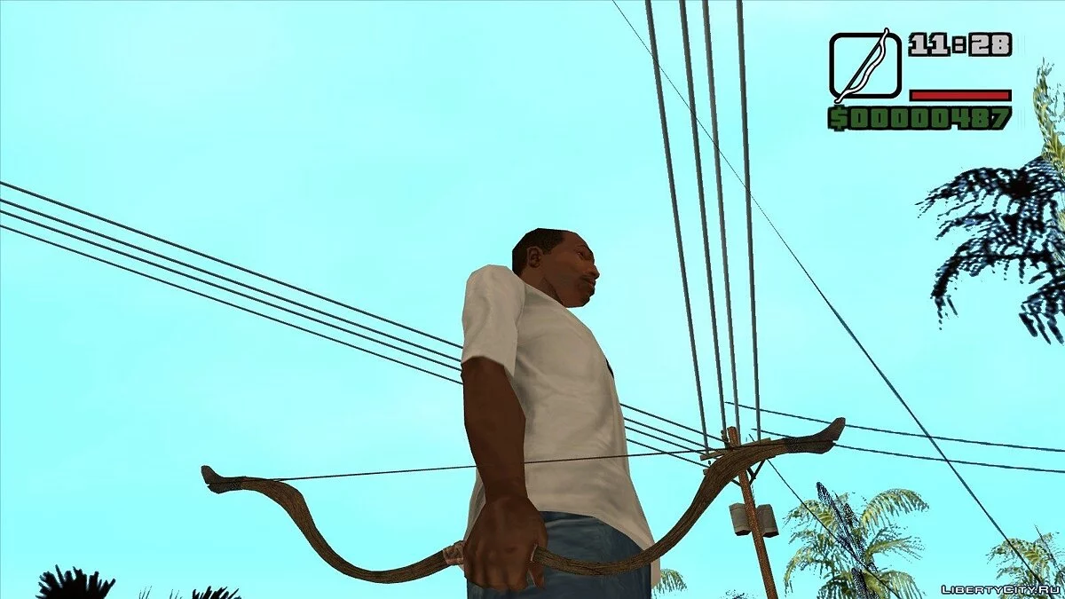 Лук из The Elder Scrolls V: Skyrim / GTA San Andreas