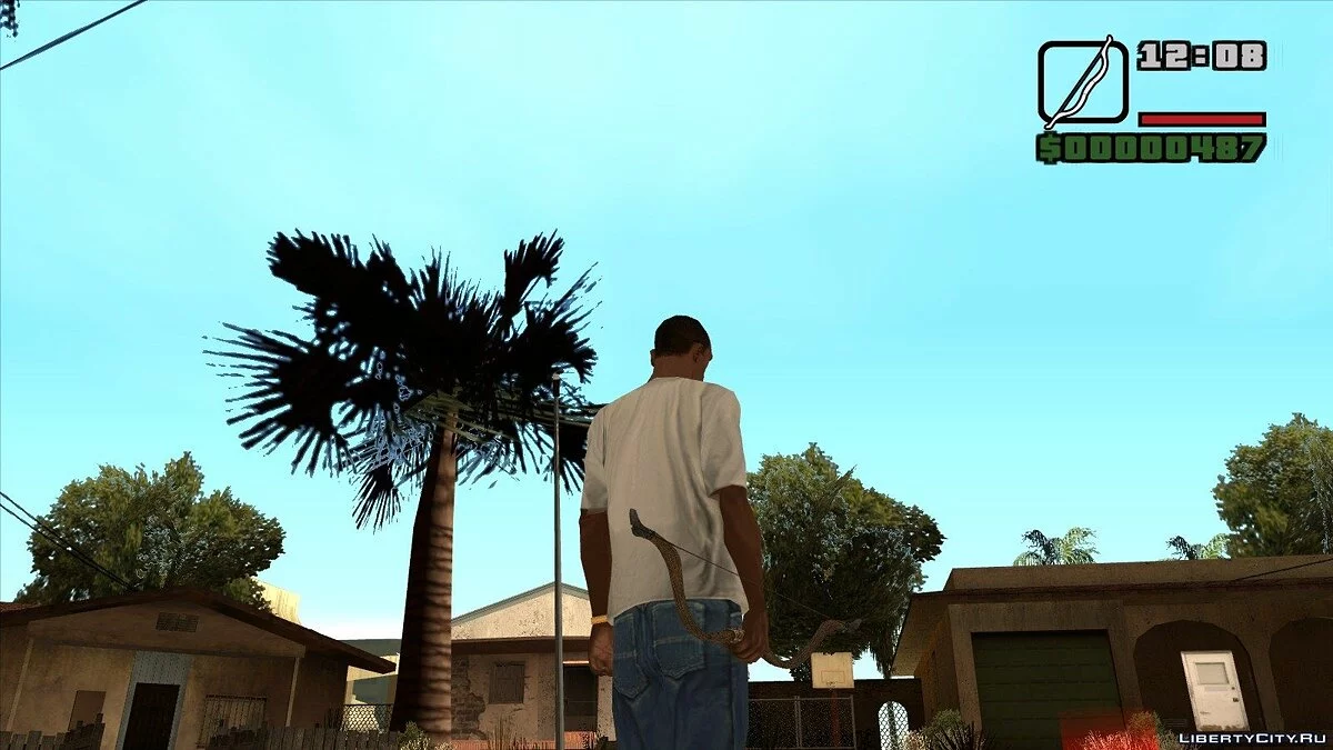 Лук из The Elder Scrolls V: Skyrim / GTA San Andreas