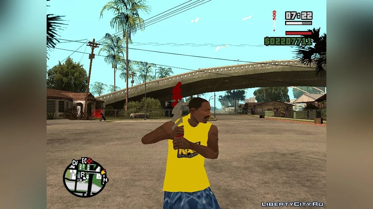 Дубинка +100500 / GTA San Andreas