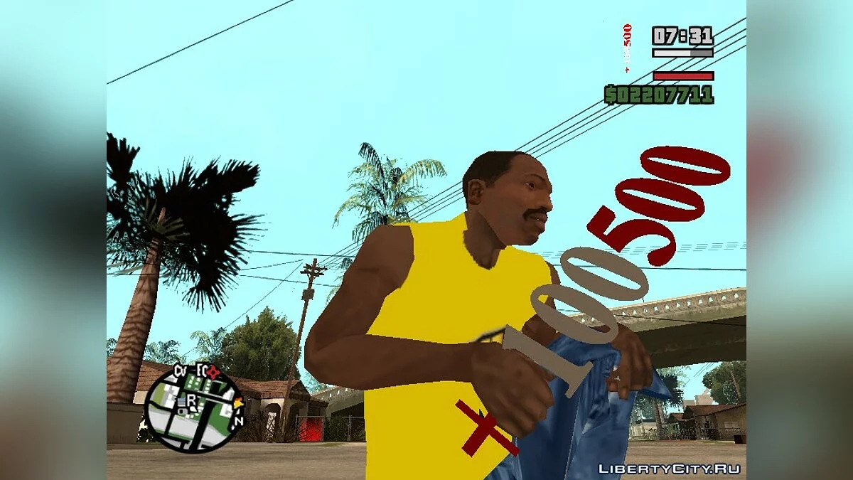 Дубинка +100500 / GTA San Andreas