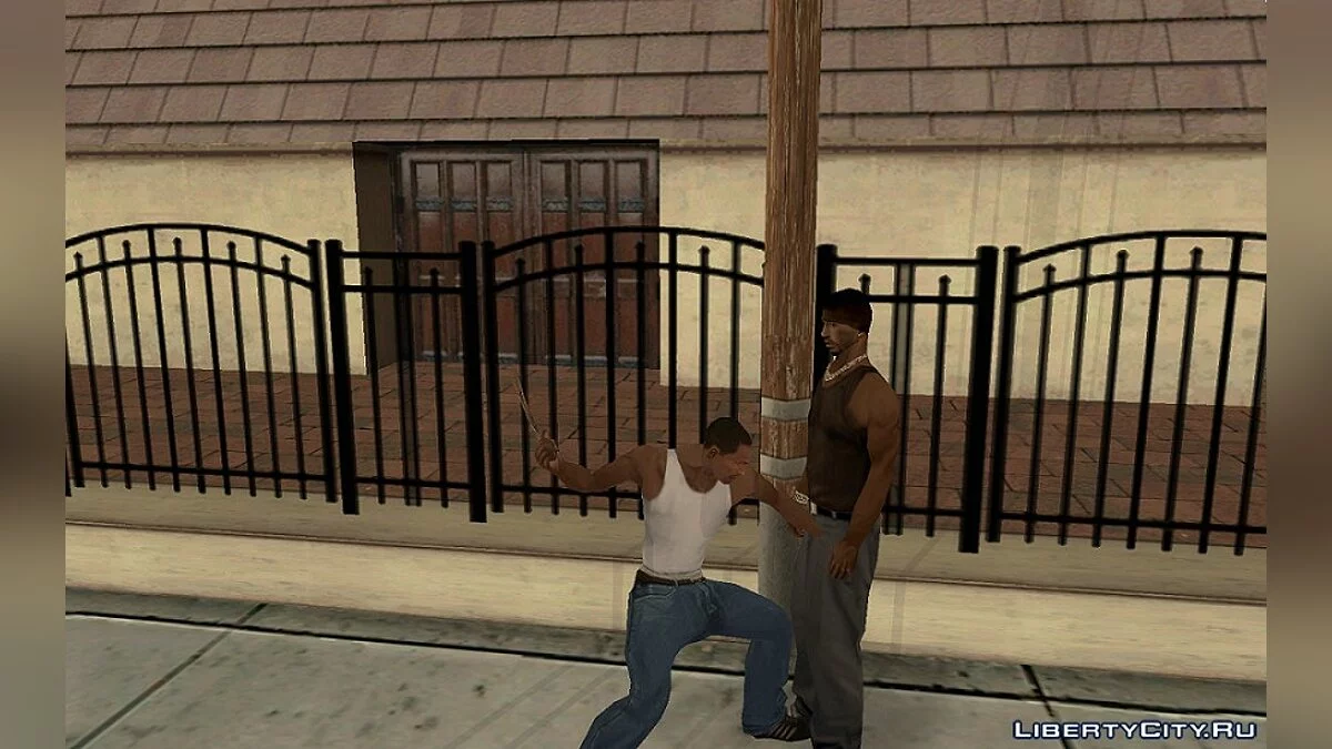 Surgeon Weapon из Outlast / GTA San Andreas