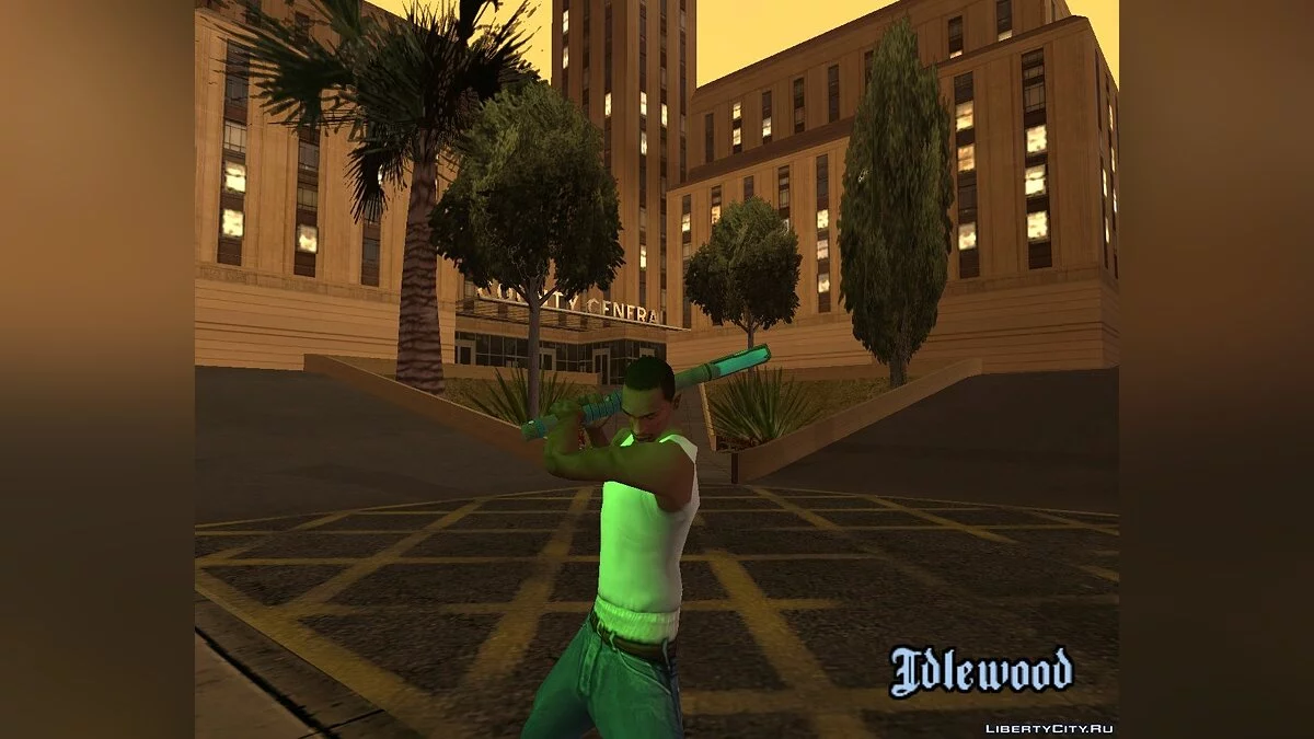 \\\"Nightwing stick\\\" by C.M.D.A.S / GTA San Andreas