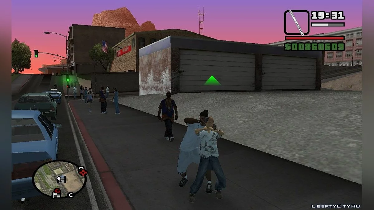 Стальная линейка (Steel Ruler) / GTA San Andreas