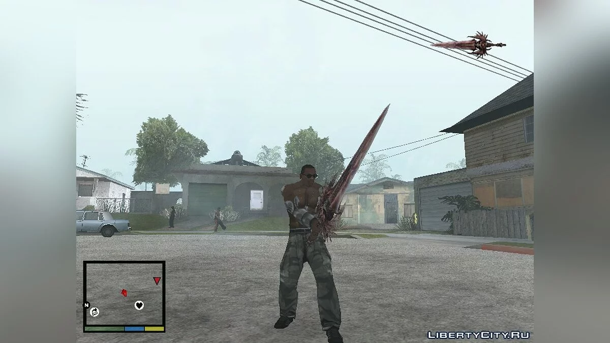 Меч из Soul Calibur 5 / GTA San Andreas