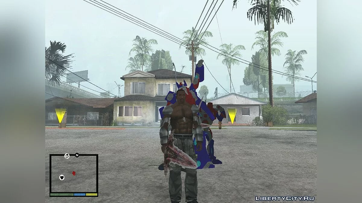 Меч из Soul Calibur 5 / GTA San Andreas