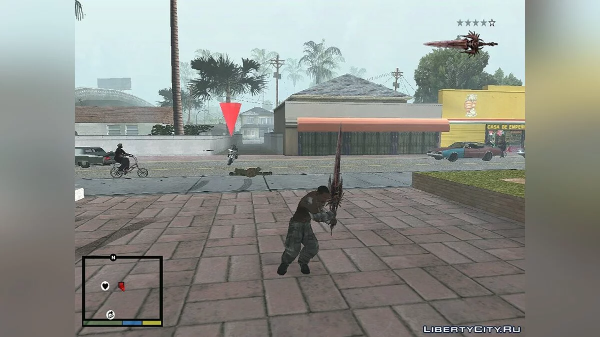 Меч из Soul Calibur 5 / GTA San Andreas