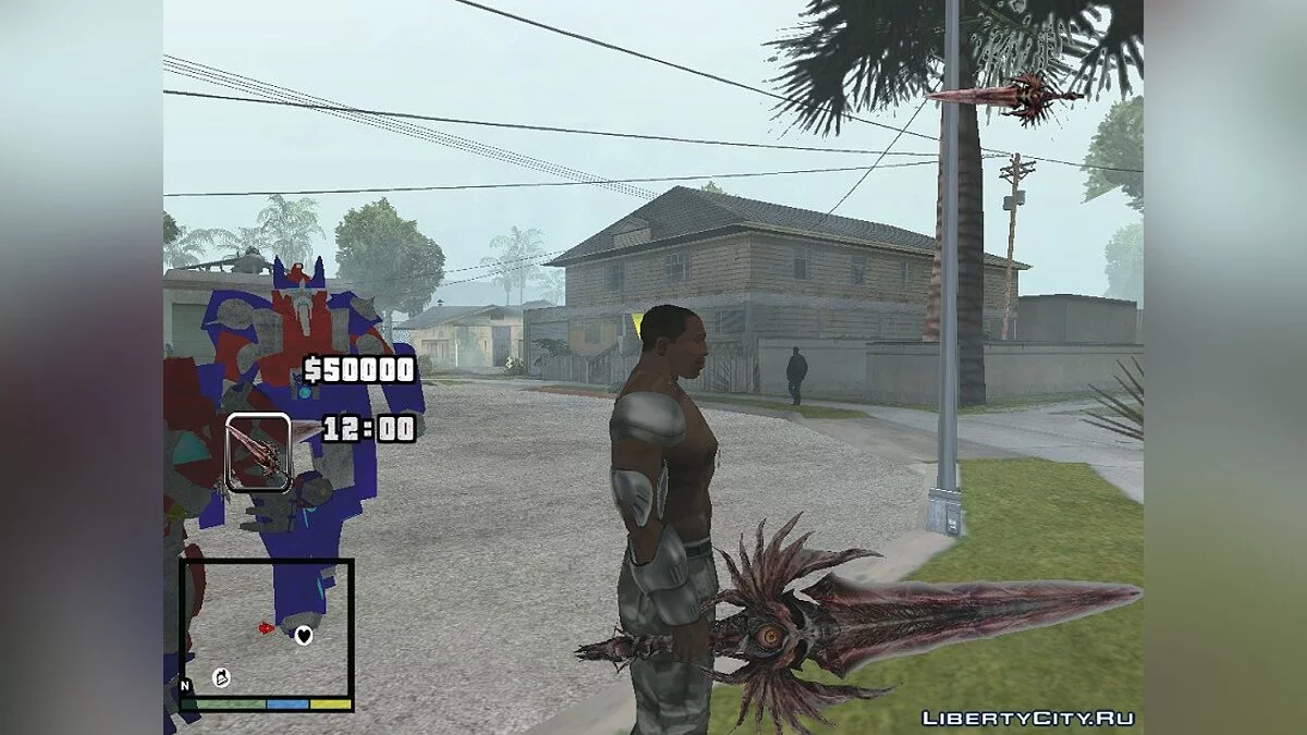 Меч из Soul Calibur 5 / GTA San Andreas