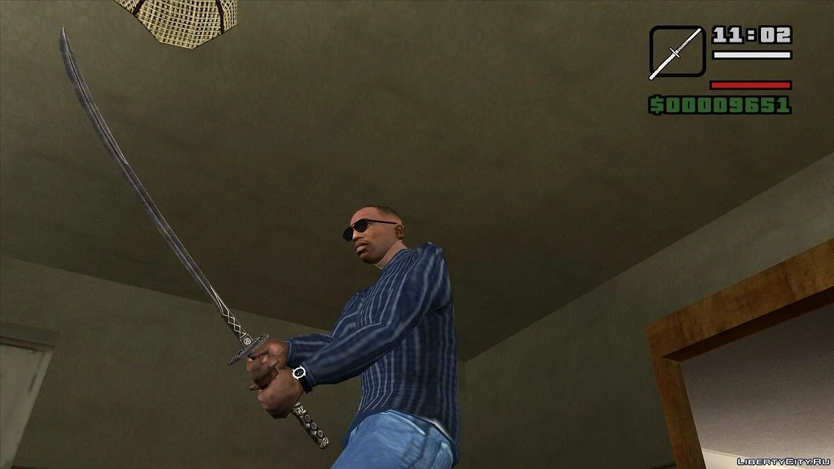 Эбонитовый клинок / GTA San Andreas