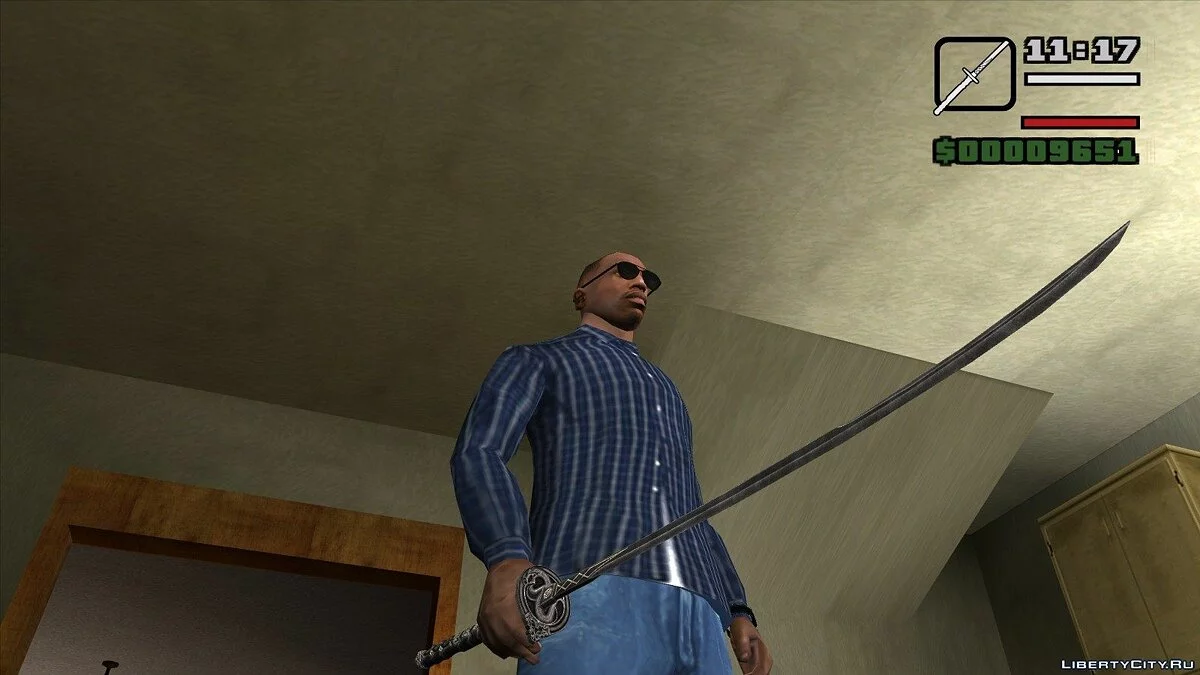 Эбонитовый клинок / GTA San Andreas
