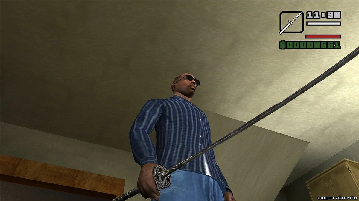 Эбонитовый клинок / GTA San Andreas