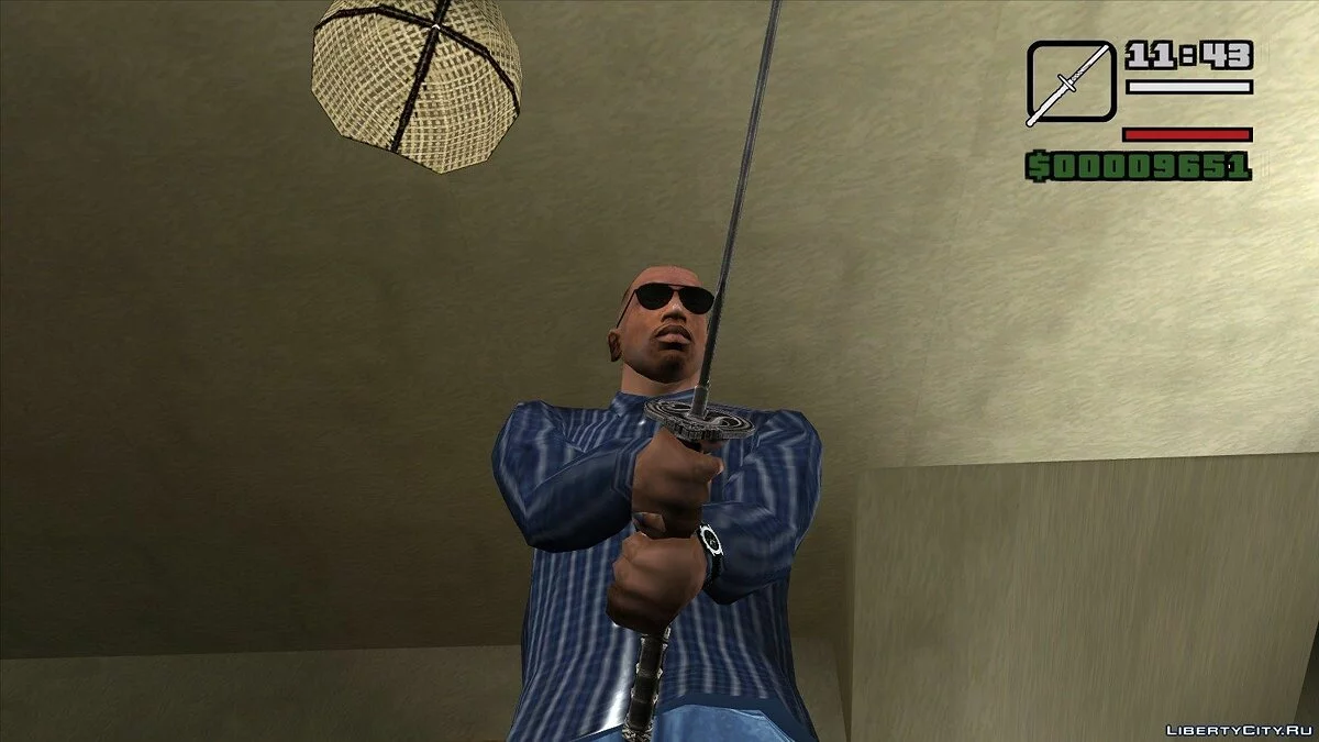 Эбонитовый клинок / GTA San Andreas