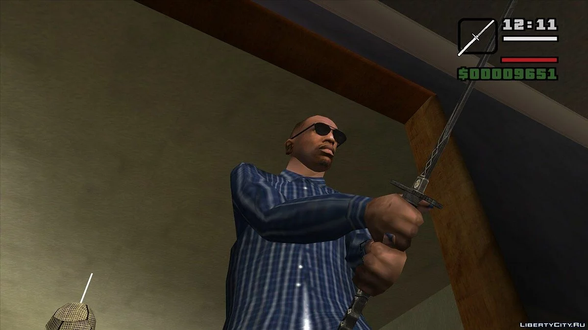 Эбонитовый клинок / GTA San Andreas