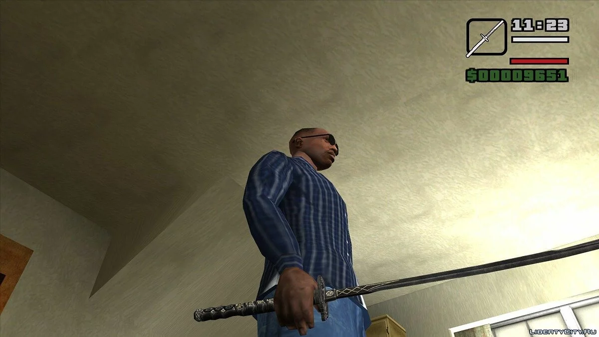 Эбонитовый клинок / GTA San Andreas